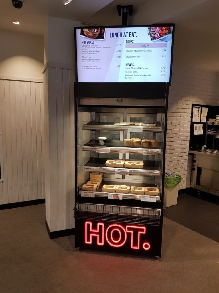 Freestanding Hot Merchandiser